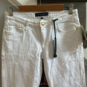Juicy Couture VINTAGE White Slim Jeans sz 27 NWT